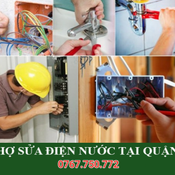 Thợ Sửa Chữa Điện Nước Tại Quận 8 TPHCM