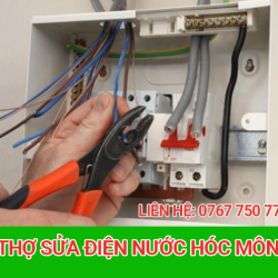 Thợ Sửa Điện Nước Tại Hóc Môn