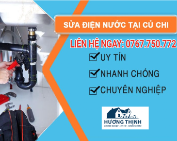 Sửa Điện Nước Tại Củ Chi Tận Nơi