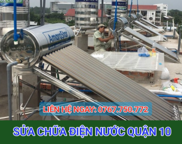 Sửa Chữa Điện Nước Giá Rẻ Quận 10 TPHCM