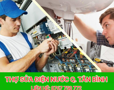 Thợ Sửa Điện Nước Quận Tân Bình