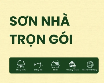 DỊCH VỤ SƠN NƯỚC – SƠN SỬA NHÀ – SƠN TƯỜNG – SƠN CHỐNG THẤM – SƠN TRỌN GÓI