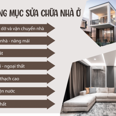 Sửa Chữa Nhà Theo Yêu Cầu Uy Tín Nhất tại TP.HCM